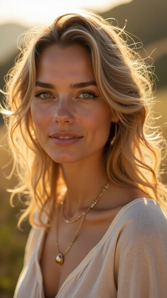 Professional AI-generated model headshots for women - Example 2. Fashion industry-quality headshots perfect for modeling portfolios and casting calls.