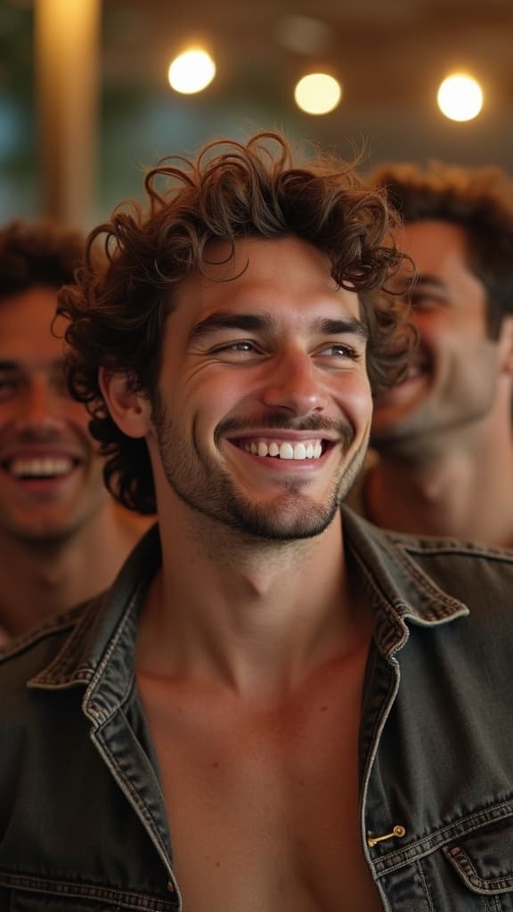 Attractive AI-generated Tinder profile picture for men - Example 2. Dating photo that gets matches on Tinder, Bumble, and Hinge.