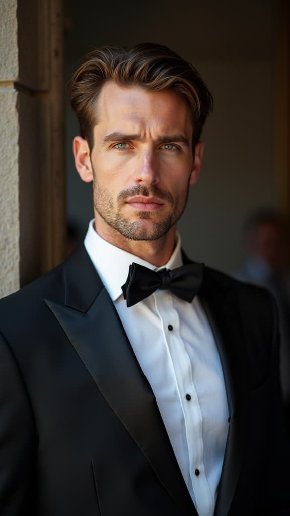 Attractive AI-generated Tinder profile picture for men - Example 7. Dating photo that gets matches on Tinder, Bumble, and Hinge.