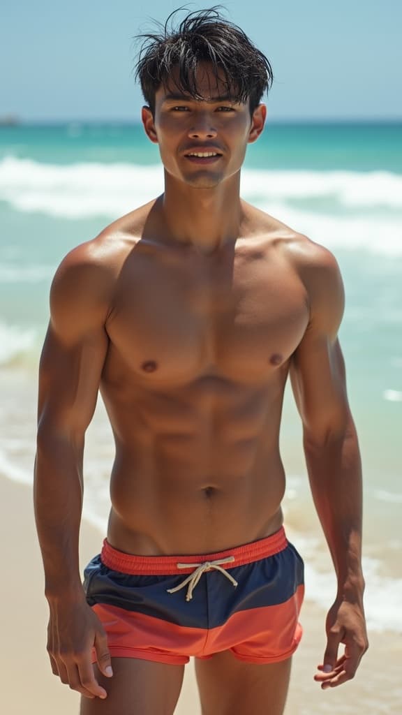 Attractive AI-generated Tinder profile picture for men - Example 8. Dating photo that gets matches on Tinder, Bumble, and Hinge.