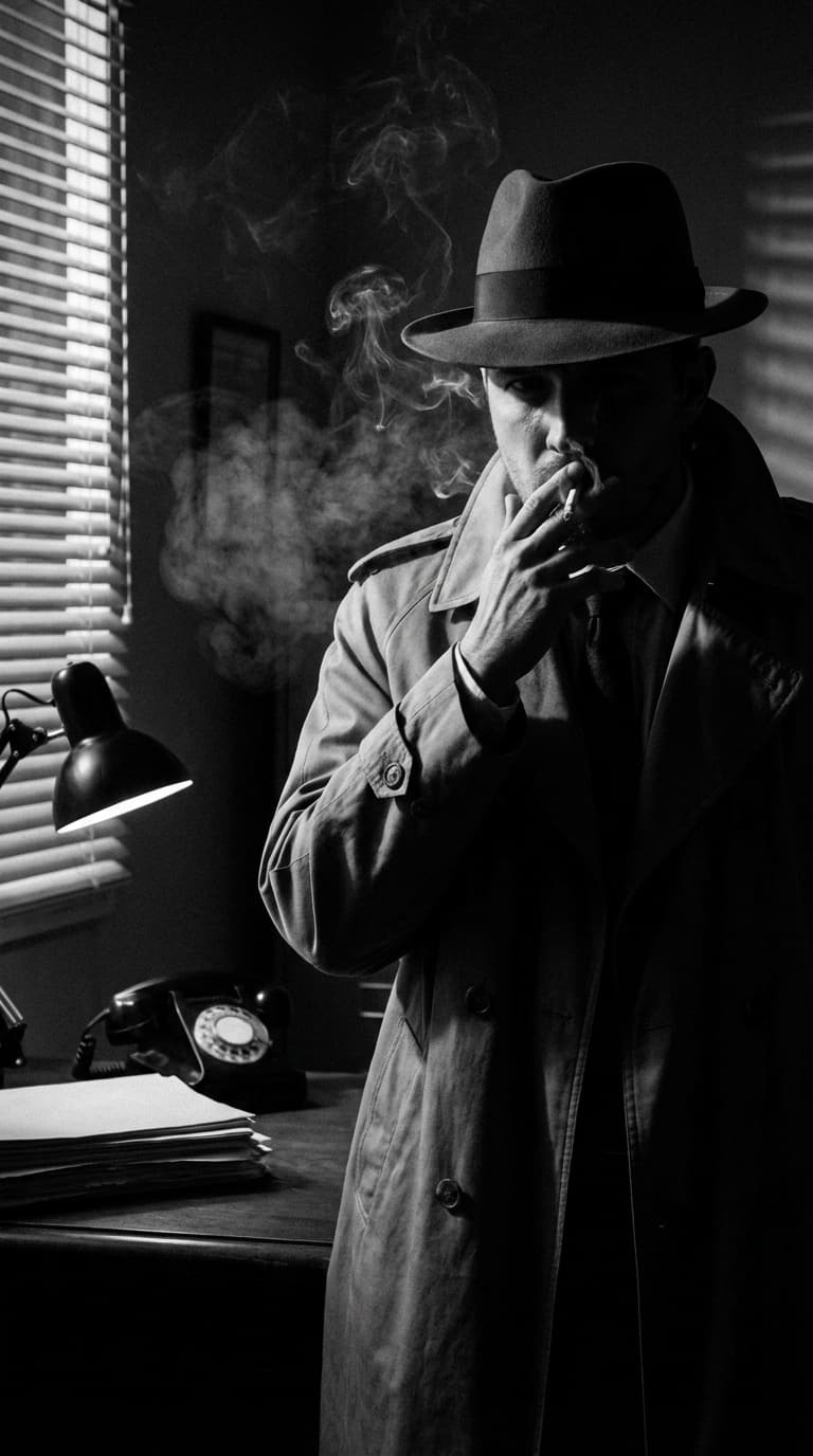 Artistic Studio example: Film Noir