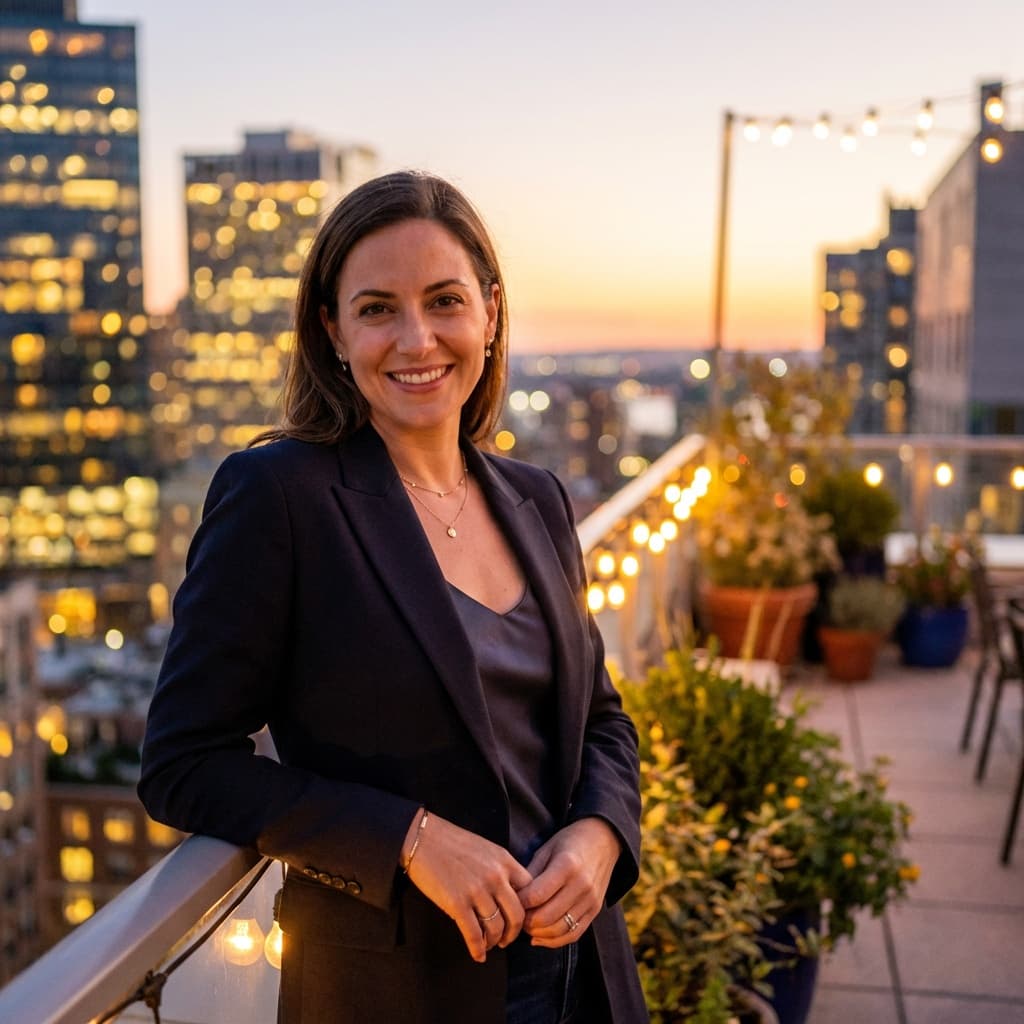 Date Night example: Rooftop Twilight