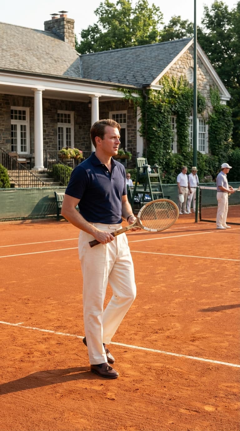 Old Money example: Tennis Club
