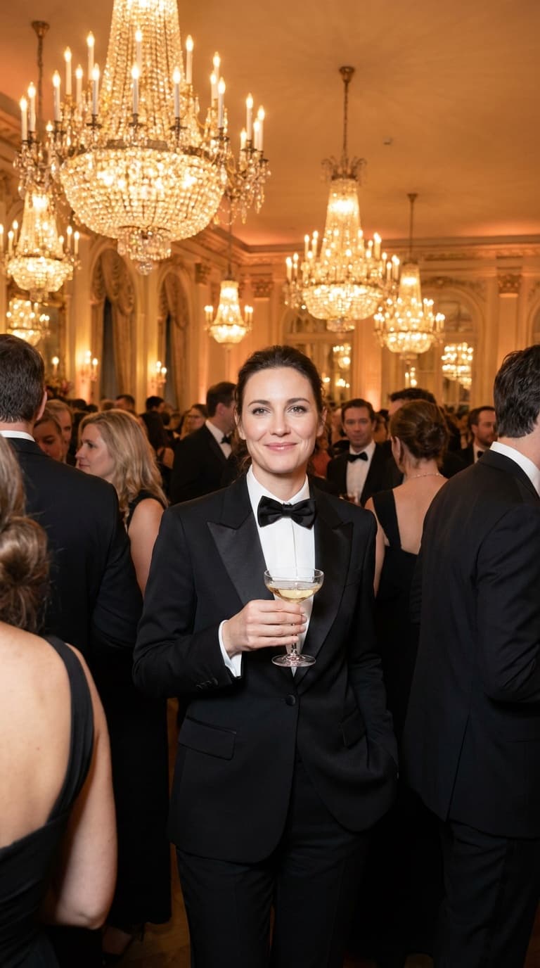 Old Money example: Black Tie Evening