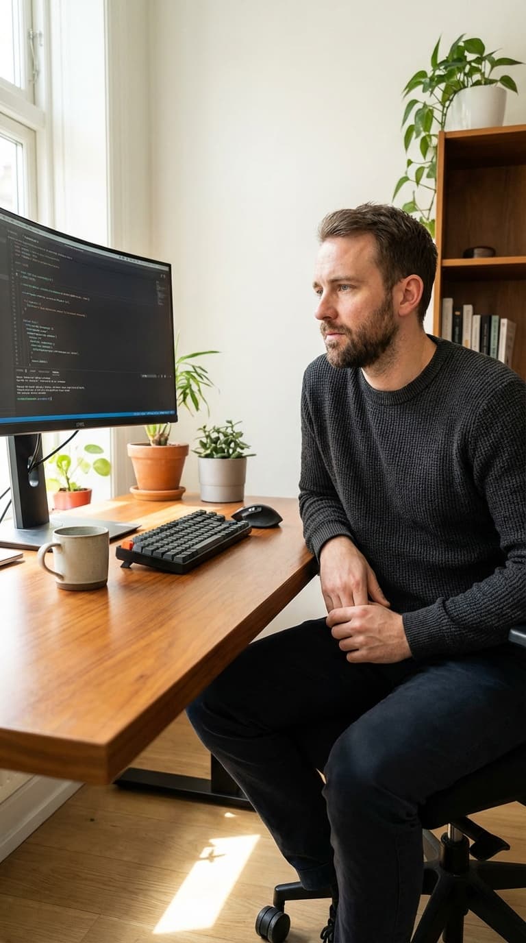 Tech & Developer example: Clean & Minimal