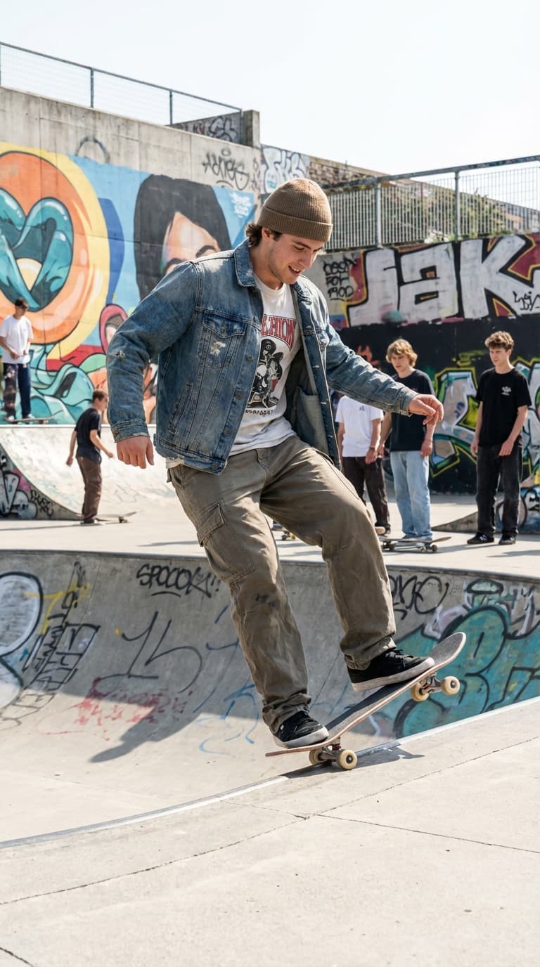 Street Style example: Skatepark