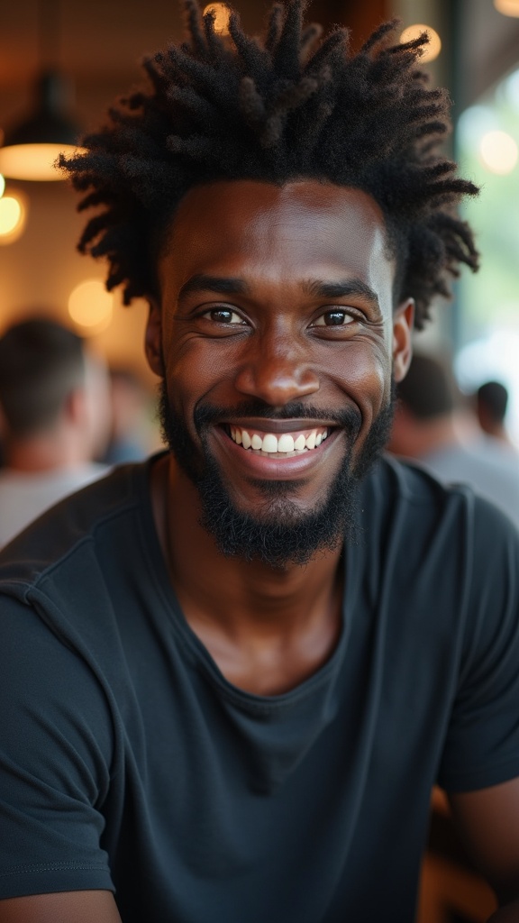 AI dating photo example 2 for men